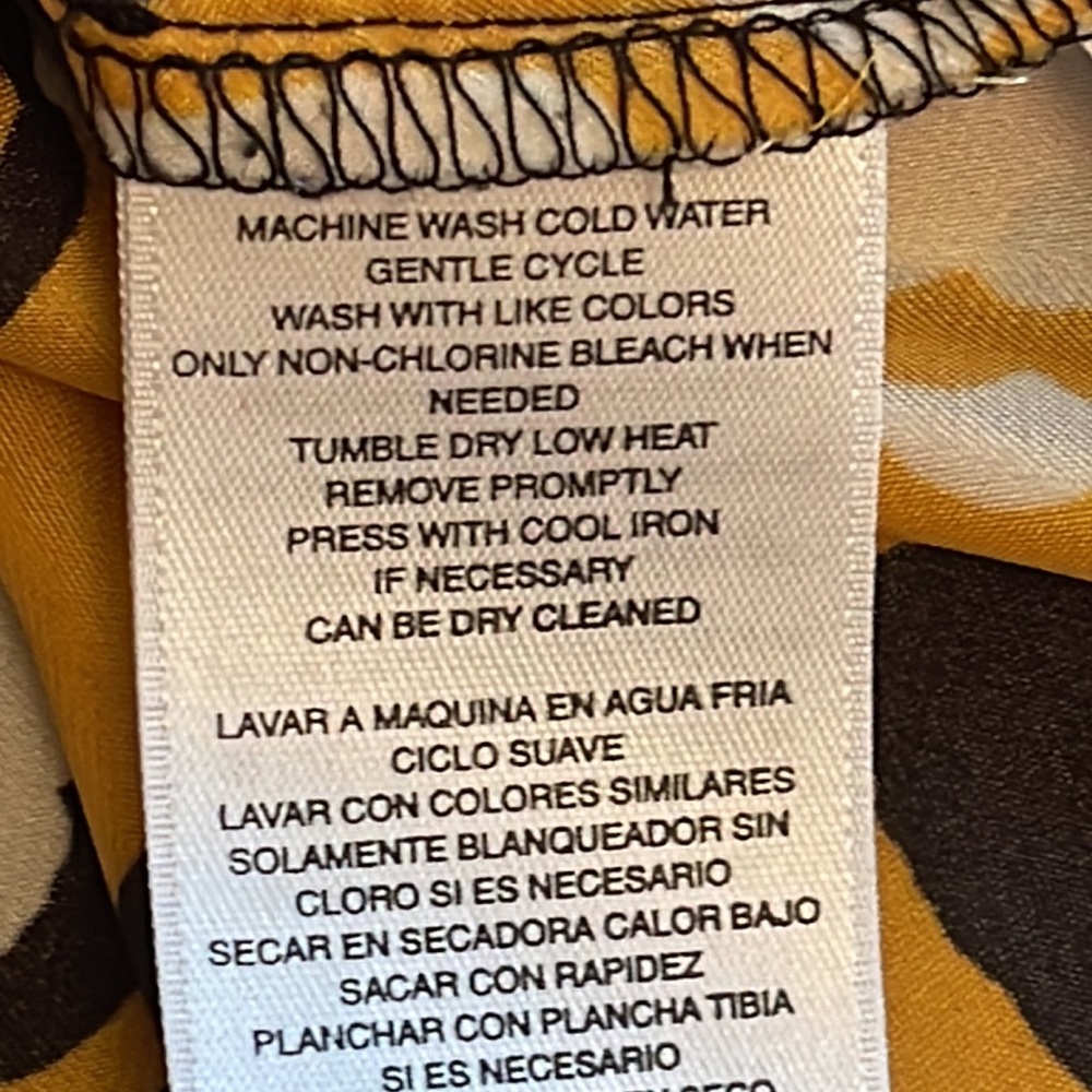 NINE WEST LIKE NEW SLEEVELESS BLOUSE SM - Picture 8 of 9